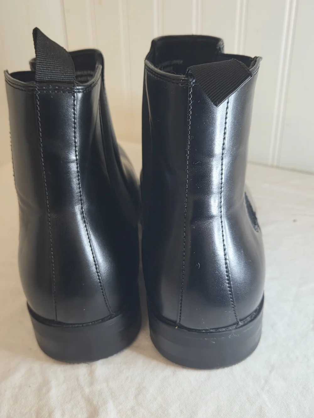 Alfani Luka Black Leather Chukka Boots